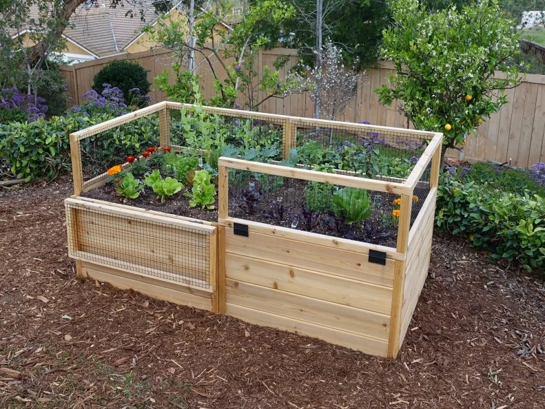 Compact Kitchen Garden Beds