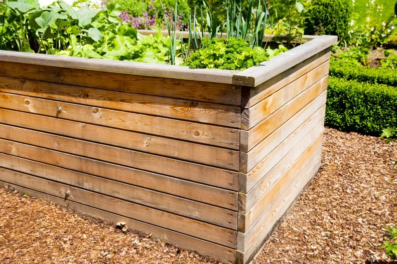 Modern Metal Raised Beds