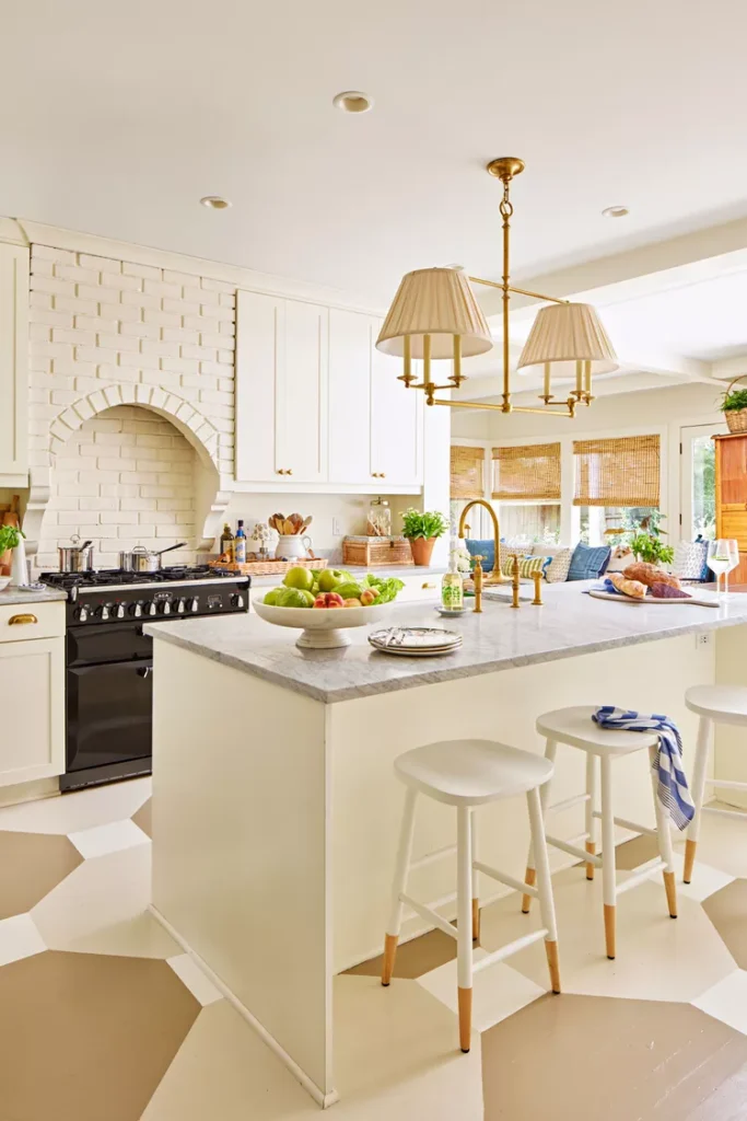 Painted Floors Bring Whimsy