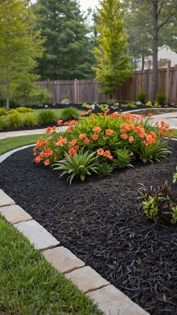 Modern Mulch Garden