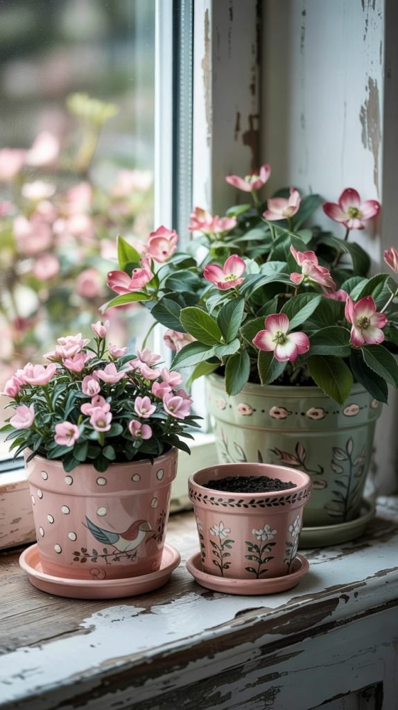 Whimsical Windowsill Bloom