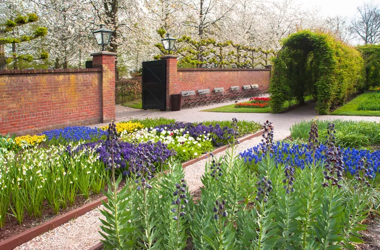 Formal Flower Garden Design