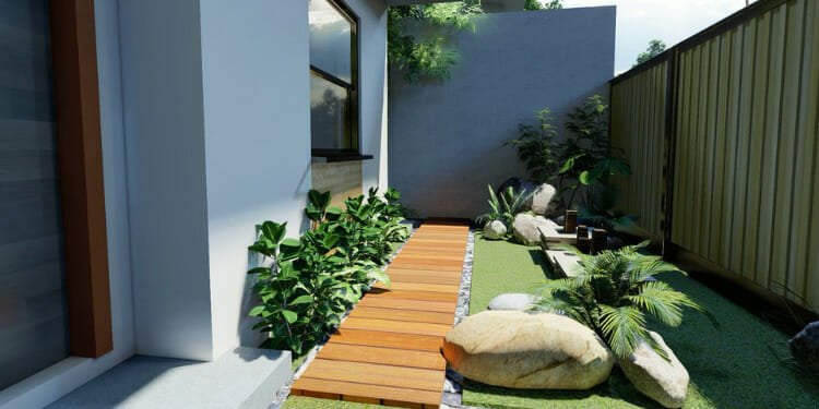 Create a Stepped Rock Garden