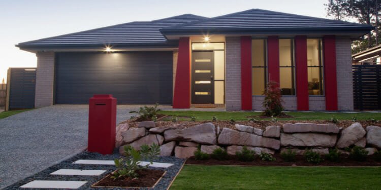 Build a Dry River Bed Feature