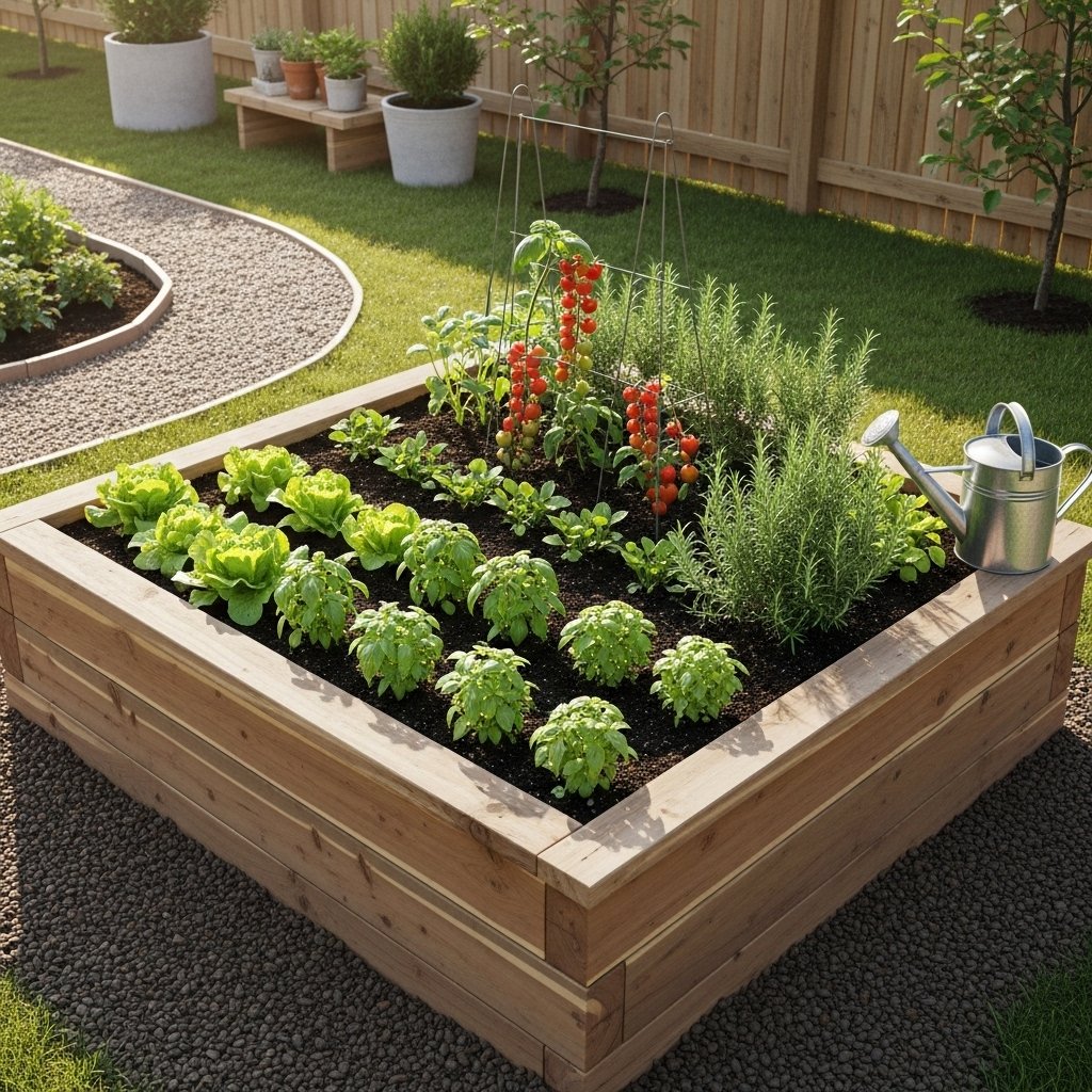 15 Pretty Vegetable Garden Ideas