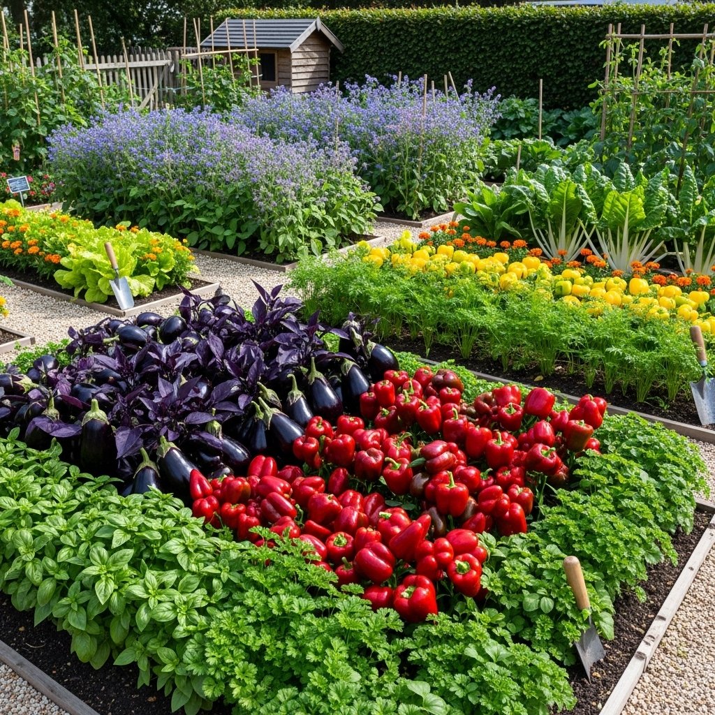 15 Pretty Vegetable Garden Ideas