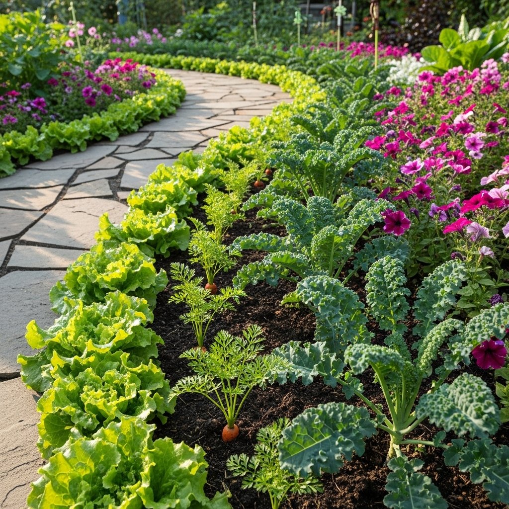 15 Pretty Vegetable Garden Ideas