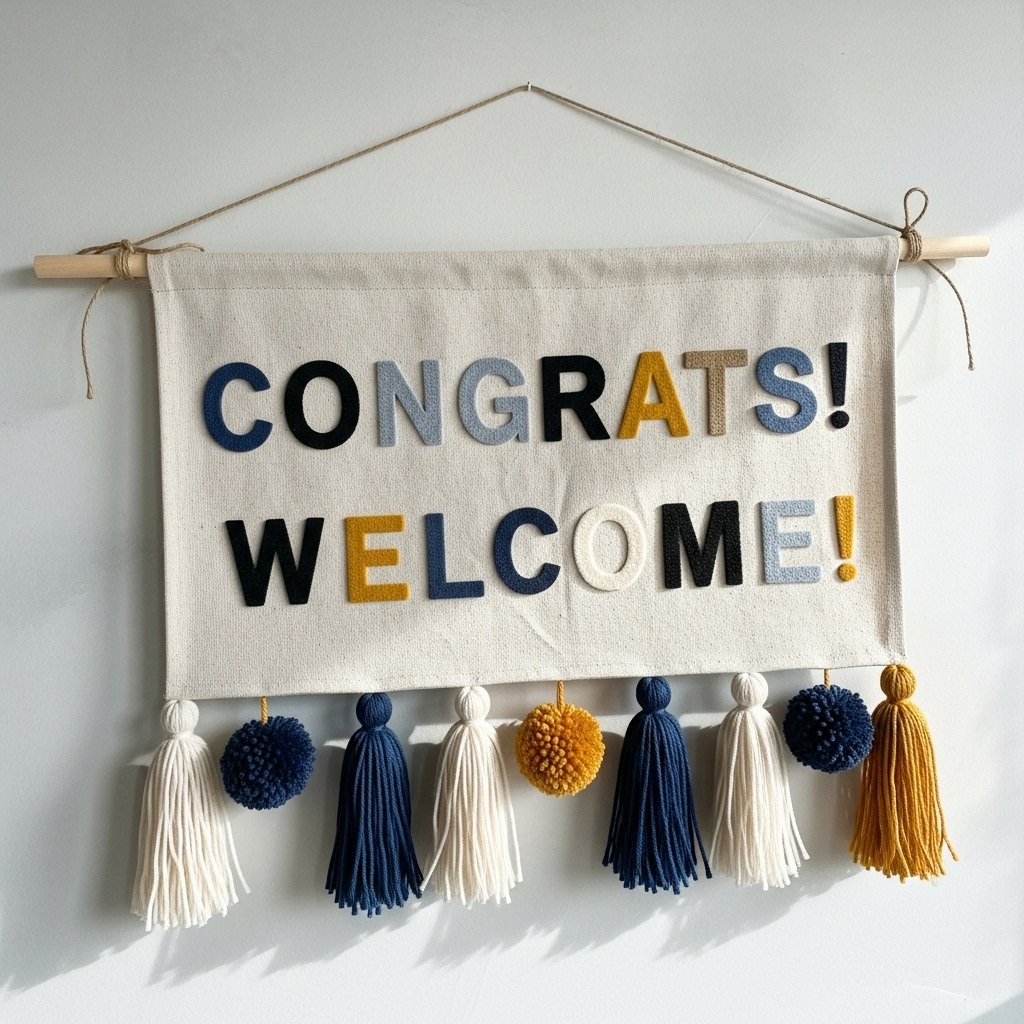 Welcome Home Signs & DIY Poster Ideas