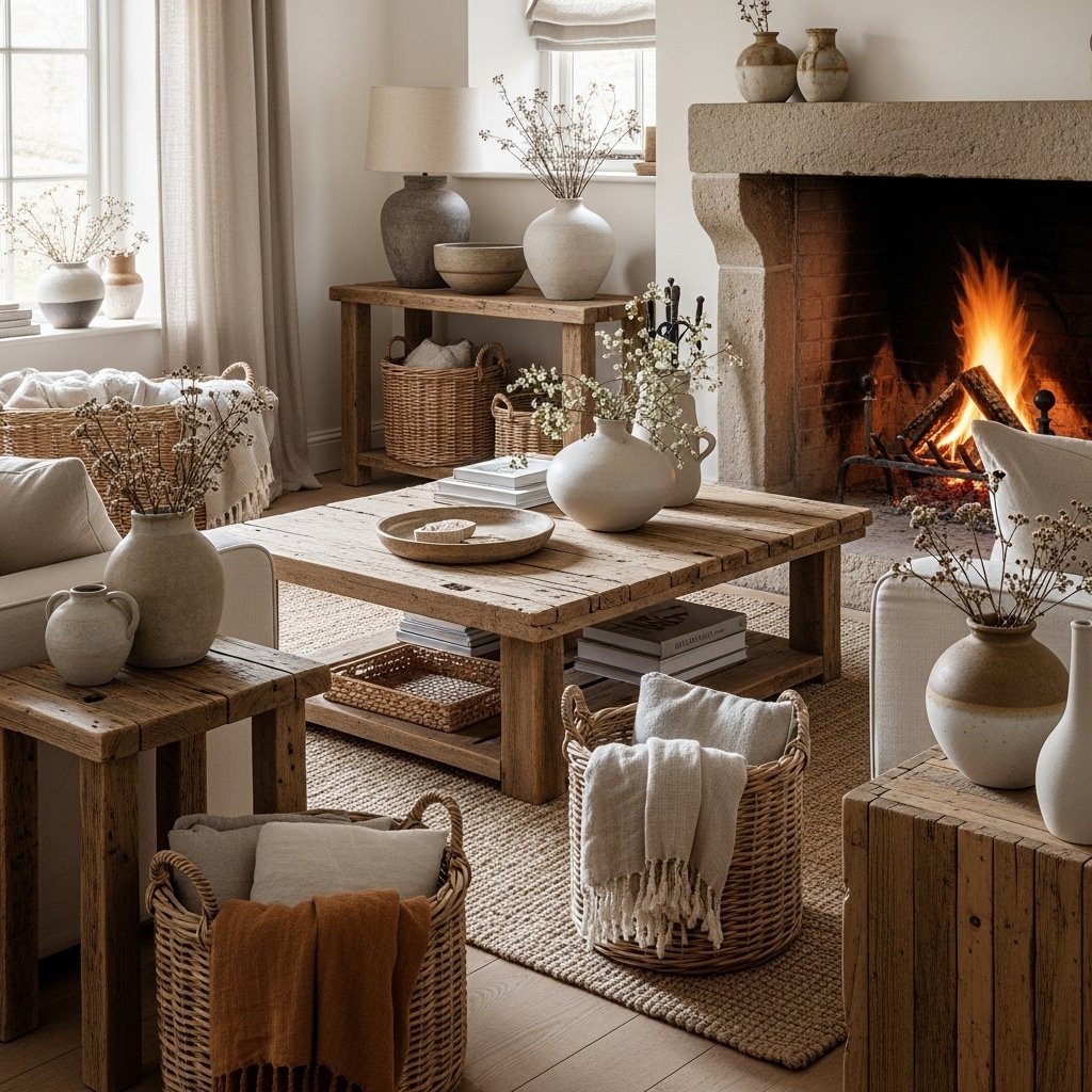 Earthy Cottage Home Decor: Cozy, Nature-Inspired Style