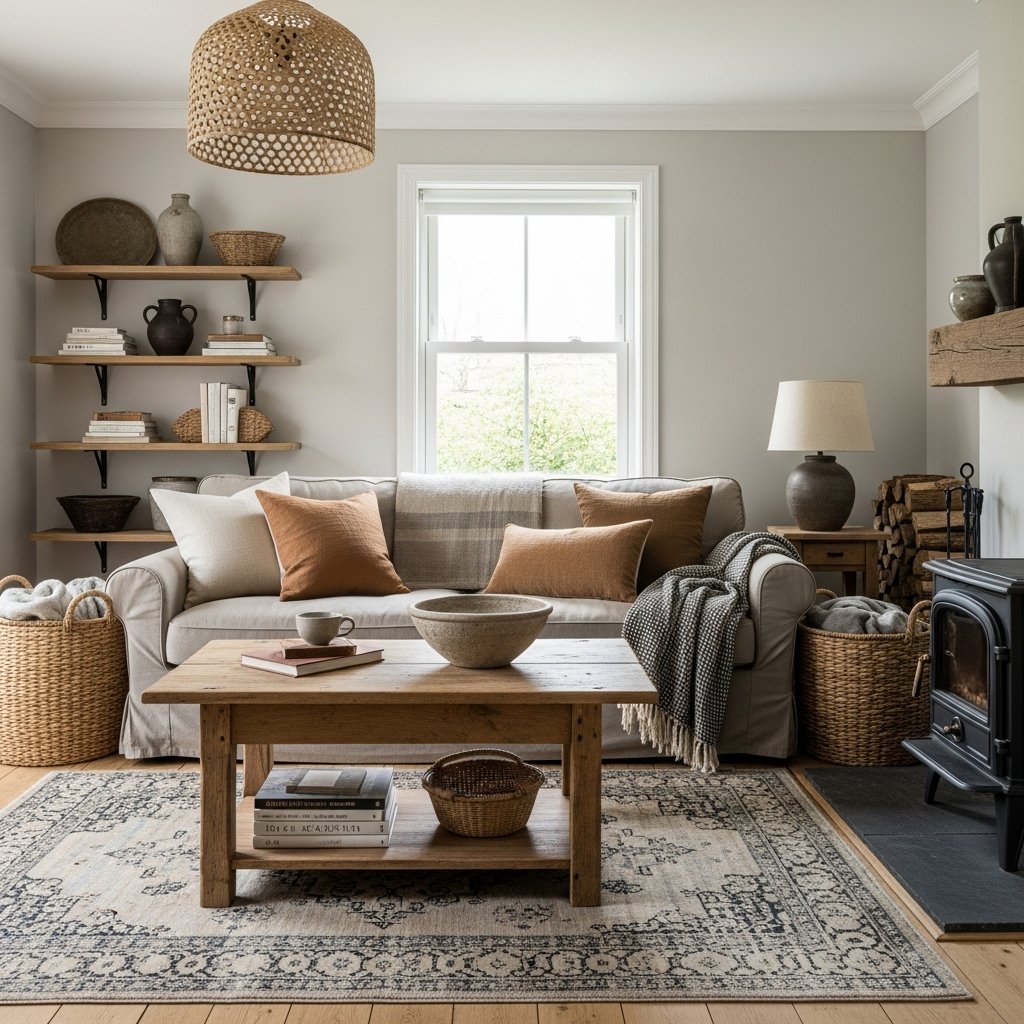 Earthy Cottage Home Decor: Cozy, Nature-Inspired Style