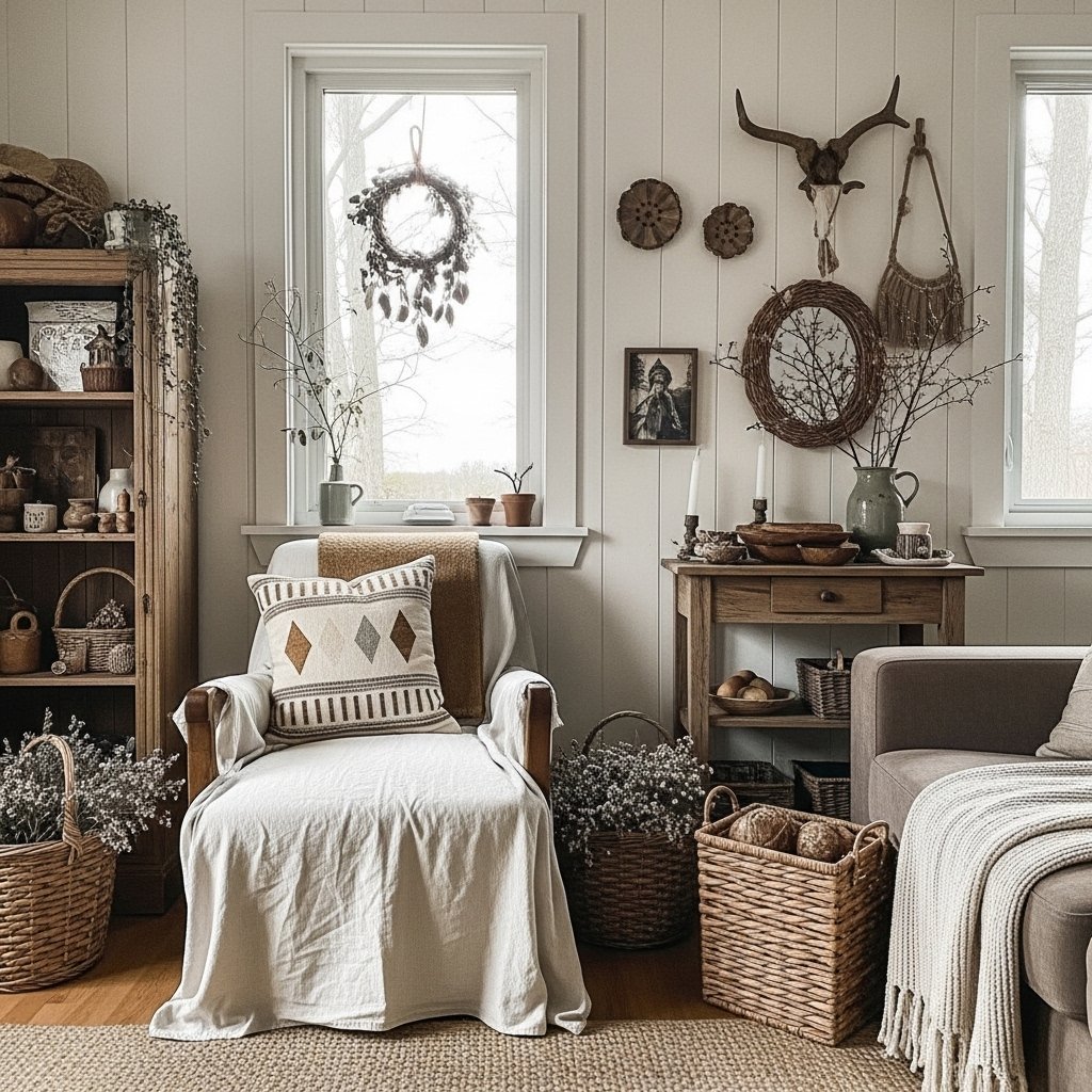 Earthy Cottage Home Decor: Cozy, Nature-Inspired Style